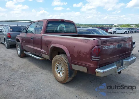 2001 Dodge Dakota Slt/Sport z USA, uszkodzony, nr VIN 1B7GG22NX1S214417